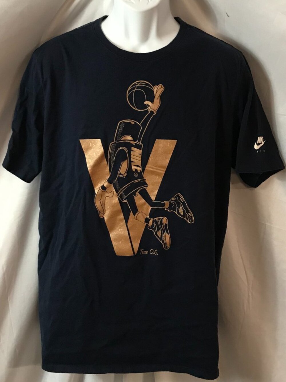 Jordan TRUE O.G. Design Activewear Athletic Sport Cut Tee Shirt